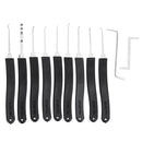 14Pcs Training Unlock Tool Skill Set Unlocking Lock Picks Set Key Transparent Practical Lock