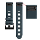 22mm Silicone Replacement Strap Watch Band for Garmin Fenix 5/Forerunner 935