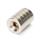 Effetool 50pcs N50 10x3mm Strong Ring Magnets 3mm Hole Rare Earth Neodymium Magnet