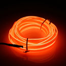 5M Led Flexible EL Wire Neon Glow Light Rope Strip 12V For Christmas Holiday Party