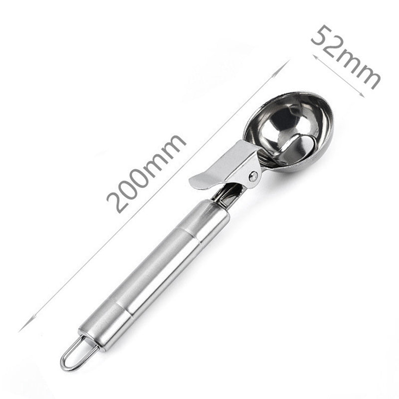 KCASA KC-IS01 Stainless Steel Scoop Spoon Dig Spherical Ball Tool For Ice Cream Fruit Frozen Yogurt