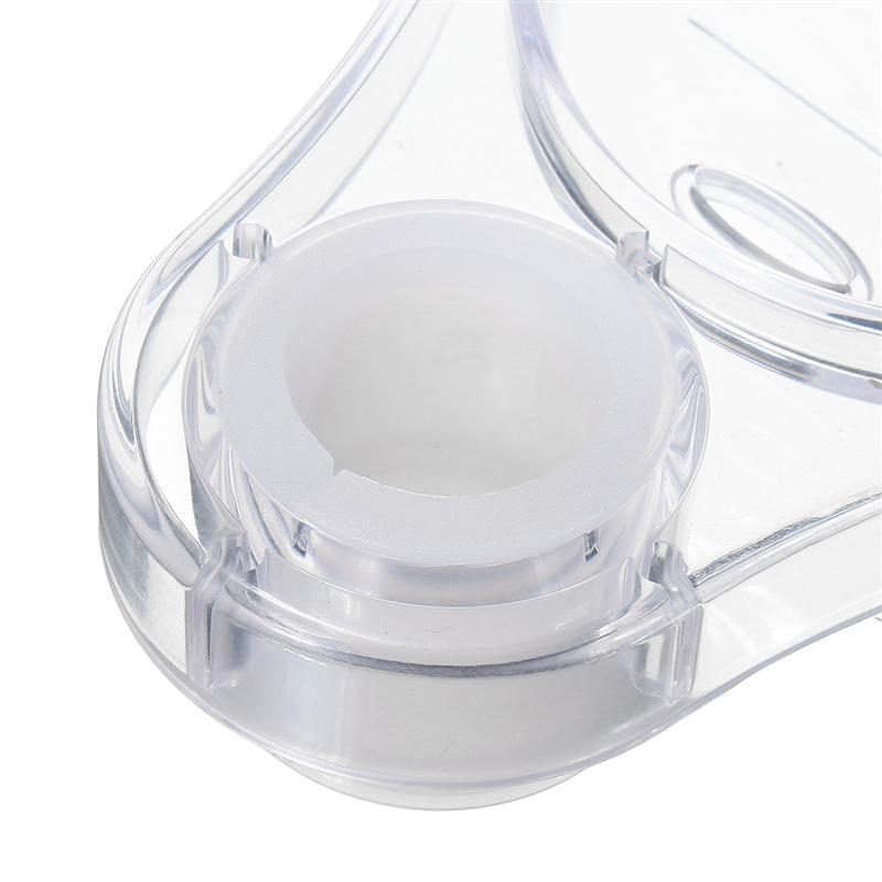 Shower Rail Soap Dishes ABS Plastic Transparent Soap Box Holder Pallet Bath Shower Rod Soap Rack