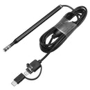 3 in 1 USB Ear Cleaning Otoscope 5.5mm Visual Ear Spoon Earpick Otoscope Camera