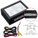 Car Front Rear Parking View Camera Video Switch 2 Channel Control Box Converter