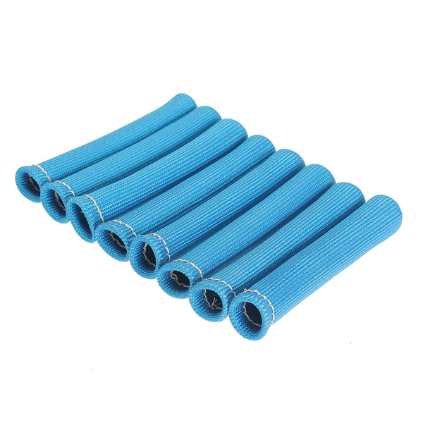 8pcs 16cm Spark Plug Heat Ignition Wires Protector Sleeve Cover