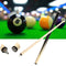 1 Pcs 48inch Short Wooden Pool Billiards Stick Snooker Cue Table Tennis Rod