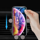 Bakeey Mini Gravity Linkage Automatic Lock Air Vent Car Phone Holder Car Mount for 4.0-6.5 Inch Smart Phone