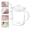 Fat Separator Bottles Grease Filter Gravy Stock Kitchen Measuring Oil 6 Cup Strainer