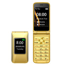 Bakeey A7 2.6 inch 1800mAh FM Radio Flashlight Vibration Loud Speaker Dual SIM Card Flip Feature Phone
