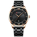 CURREN 8356 Casual Style Waterproof Men Watches Date Display Quartz Watch
