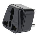 Universal AC Power Type D 3 Pin Round Plug Travel Adapter Convert