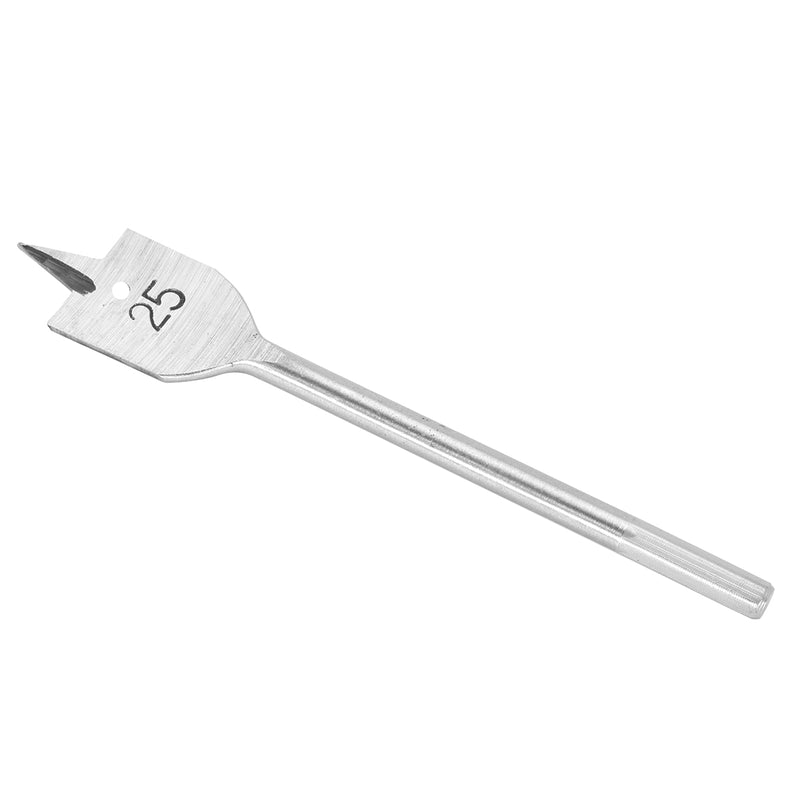 6pcs 10-25mm Flat Spade Drill Bit Hex Shank Woodworking Spade Drill Bit Hole Cutter