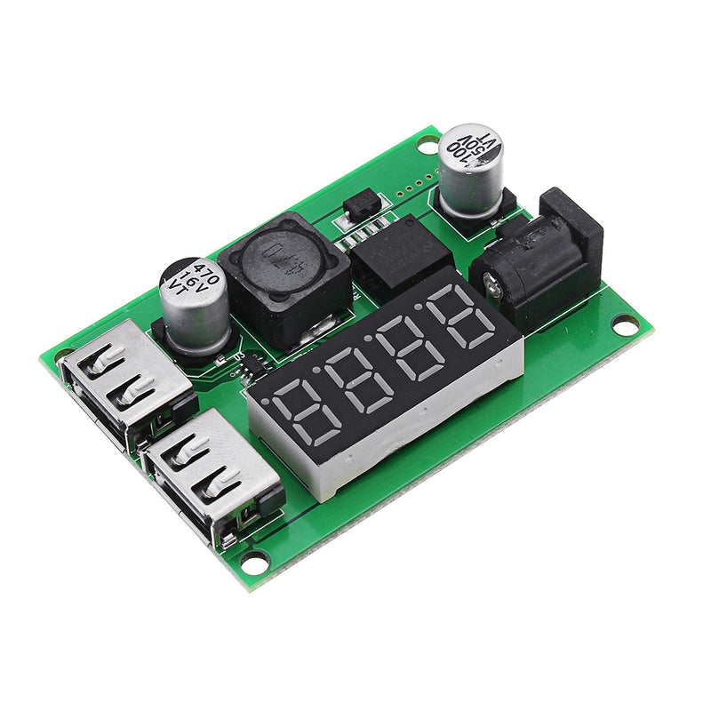 DC 12V/24V/36V To DC 5V 3A Step Down Module DC-DC Vehicle Fast Charging  With Solar Power Regulator