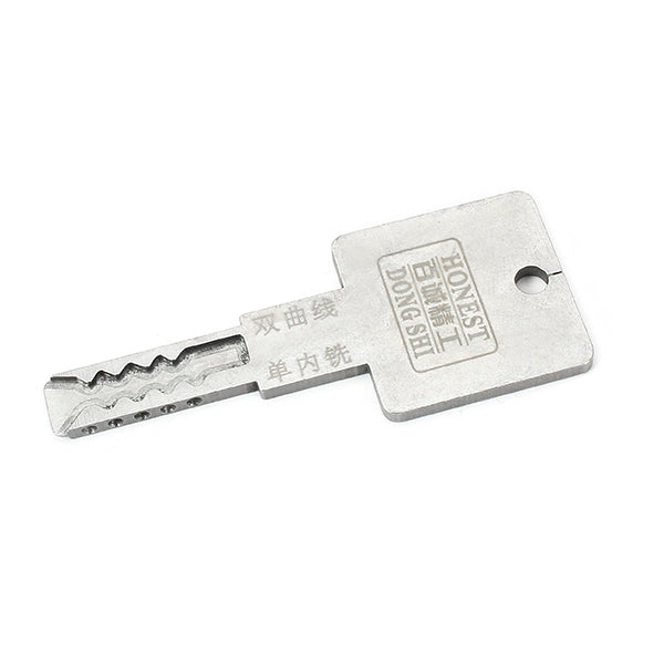 Single/Double Groove Curve Unlocking Key Lock Opener Lock Pick Tools