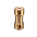 5pcs 9mm Brass Coupling Coupler with Spanner and Screw
