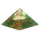 Pyramid Crystal Yoga Energy Gemstone Meditation Healing Stone Home Decorations