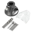 Rotary Positioner Locator with Protective Cover 6pcs Wood Milling Cutter and 4pcs Drills