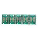60pcs SOP20 SSOP20 TSSOP20 To DIP20 Pinboard SMD To DIP Adapter 0.65mm/1.27mm To 2.54mm DIP Pin Pitch PCB Board Converter