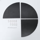 3 Tier Corner Mounting Shelf Wall Mount Storage Floating Wall Corner Shelf Bracket Home