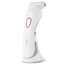 RIWA RF-770A 3 in 1 Waterproof Electric Hair Removal Full Body Epilator Cordless with Built-in LED Light S-Shaped Handle for Women