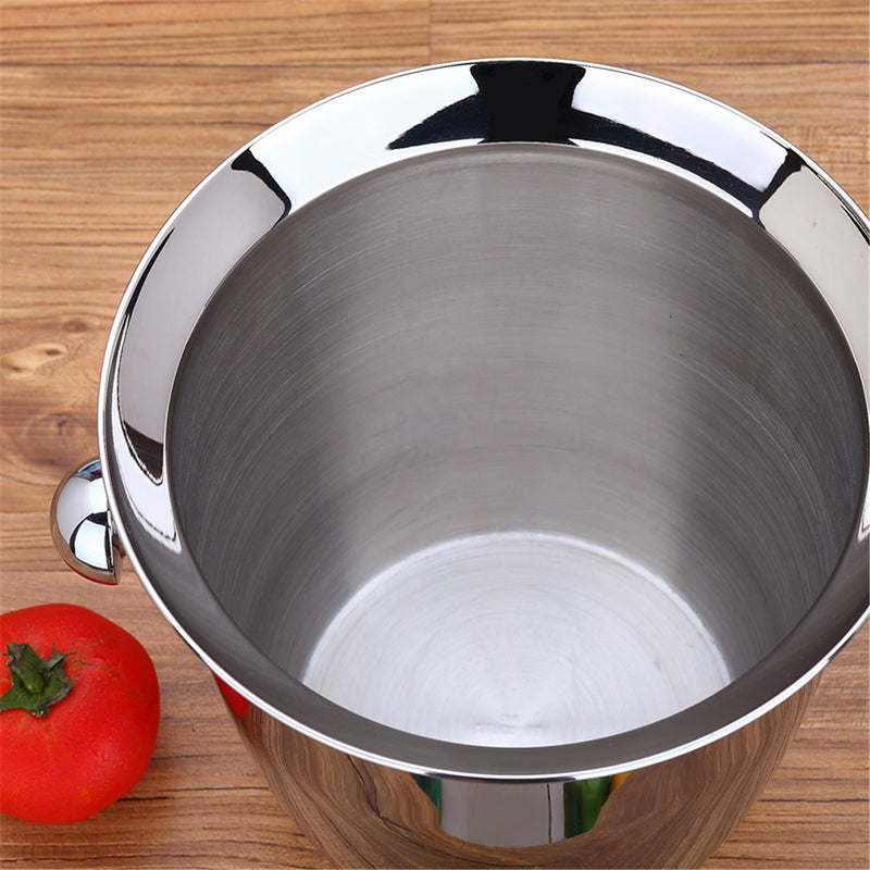 Stainless Steel Ice Bucket Cham pagne Drinks W ine Bottle Cooler Party Bar Tools