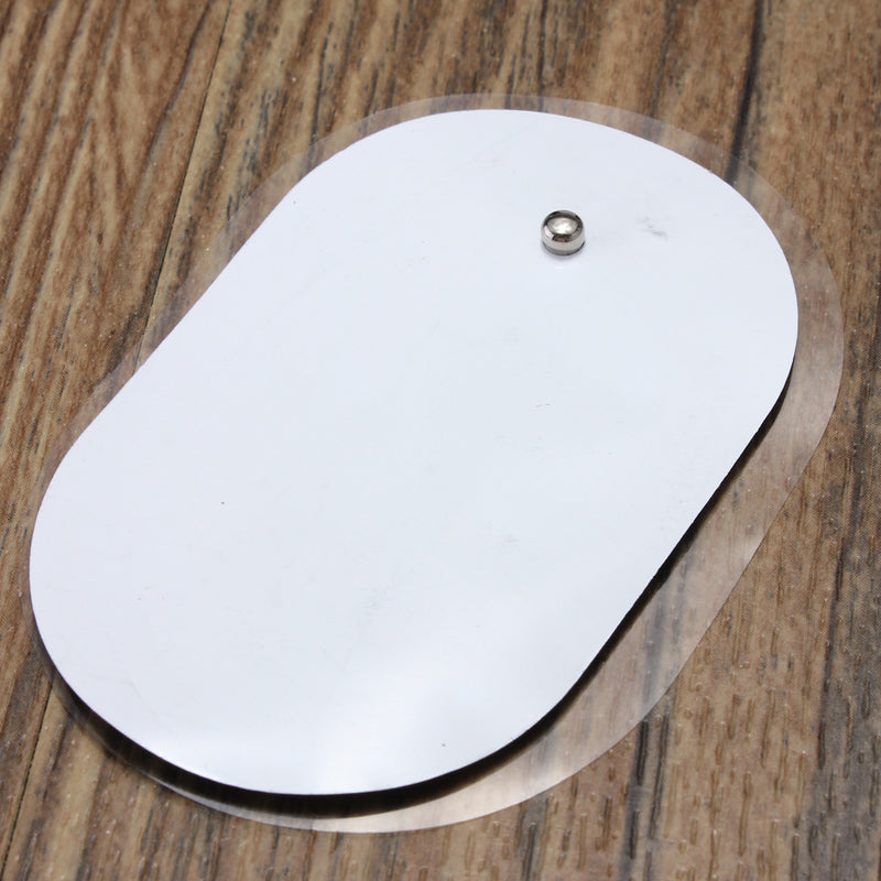2pcs 4x6cm Durable Tens Machine Electrode Pads For Massagers Self-adhesive Button