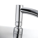 Square 8 Inch Rainfall Shower Head Extension with Shower Arm Hose Kit Overhead