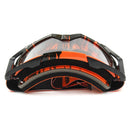 Motocross Helmet Clear Goggles Racing Windproof Eyewear For Motorcycle Off Road ATV Quad Dirt Bike