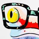 Hand Painted Oil Paintings Animal Modern Art Happy Frog With Glasses On Canvas Wall Art For Home Decoration