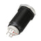 12V 4 Pin 12mm LED Light Metal Push Button Latching Power Switch