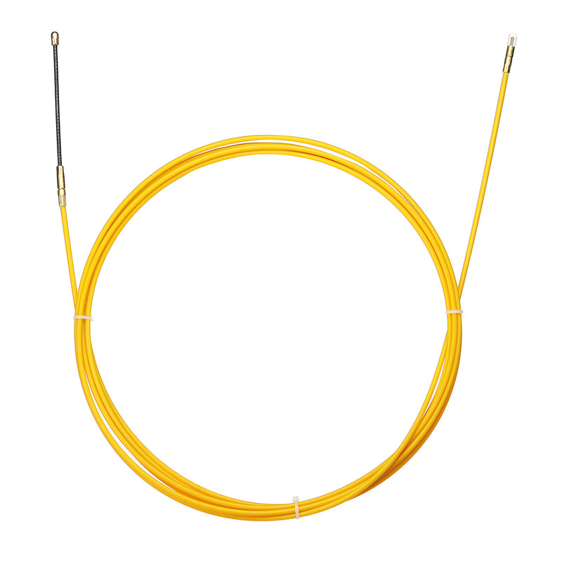 5M/15M/25M 4mm Dia. Fiberglass Cable Puller Fish Tape Reel Conduit Ducting Rodder Pulling Puller
