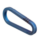 Mini Lightweight Titanium Keychain Backpack Hanging Buckle Motorcycle Carabiner Hot