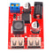 5pcs LM2596S Dual USB port 9V/12V/24V/36V to 5V DC-DC Step Down Buck Car Charger Solar 3A Power Supply Module
