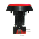 5Pcs Red LED Light 60mm Arcade Video Game Player Push Button Switch