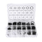 600Pcs Metal C-Type Circlip Retaining Snap Ring Circlip Assortment Kit with Box