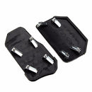 Car Non Slip Pedal Accelerator Brake AluminumFoot PlateSet for Manualor Automatic Cars