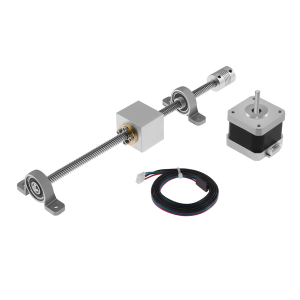 TWO TREES 1x 350mm T8 Lead Screw + 4401 Stepper Motor + 1x Brass Nut + 1x Silver Coupling + 2x KP08 Kit For 3D Printer