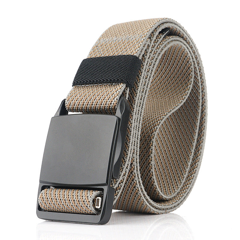 AWMN 125cm x 3.8cm Nylon Zinc Alloy Magnetic Buckle Quick Release Men Tactical Belt Casual Belts