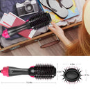 Multifunctional Negative Ion Hairbrush Comb Roll Straight Dual-use Hair Straightener Hot Air Comb