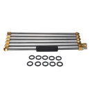 6pcs 1/4 Inch High Pressure Washer Extension Wand For Pressure Washer Parts Accessories
