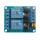 BESTEP 2 Channel 24V Relay Module High And Low Level Trigger For Auduino