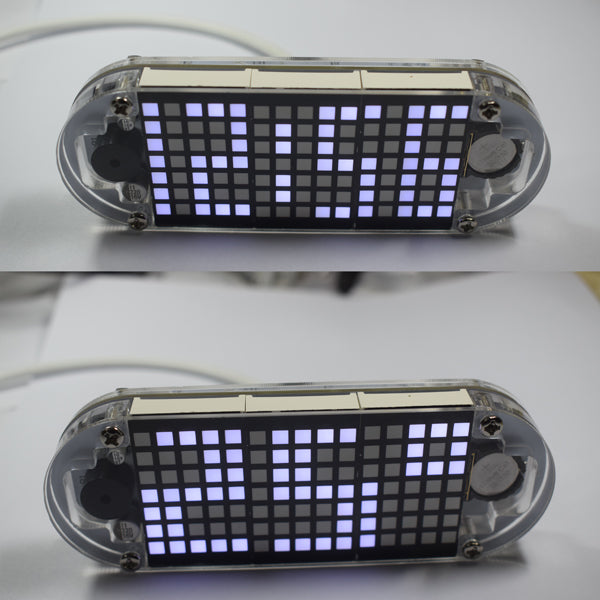 Geekcreit DIY DS3231 Touch Key Precision High Brightness LED Dot Matrix Display Alarm Clock Kit