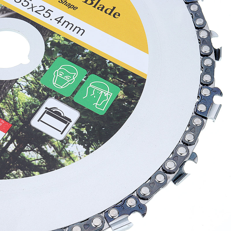 235mm Wood Carving Disc Chain Trimmer Head Brush Cutter Blade for Cut Curve and Carve
