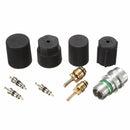 10pcs A/C Valve Cores Cap Air Conditioning Service System Repairing Tool Santech Rapid Seal Kit
