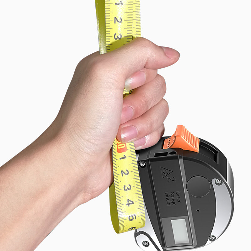 DANIU 30M Laser Rangefinder Anti-fall Steel Tape High Precision Infrared Digital Laser Distance Meter Meas