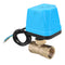 TMOK 1/2" 3/4" 1" 1-1/4" Blue Shell Motorized Electric Brass Ball Valve 3 Wire AC 220V Full Port