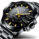 TEVISE T814 Luminous Display Business Style Men Watch Full Steel Automatic Mechanical Watch