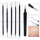 6Pcs Acne Needle To Blackhead  Acne Remover Nail Jewelry Tweezers Clip Tool Set