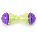 Pet Dog Cat Puppy Bone Shape Tumbler Leakage Food Dispenser Feeder Interactive Toys