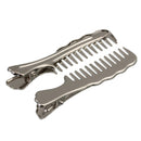 10pcs Comb Shape Alloy Hair Accessories Silver Antique Bronze Black Rhodium Color for Women Girls